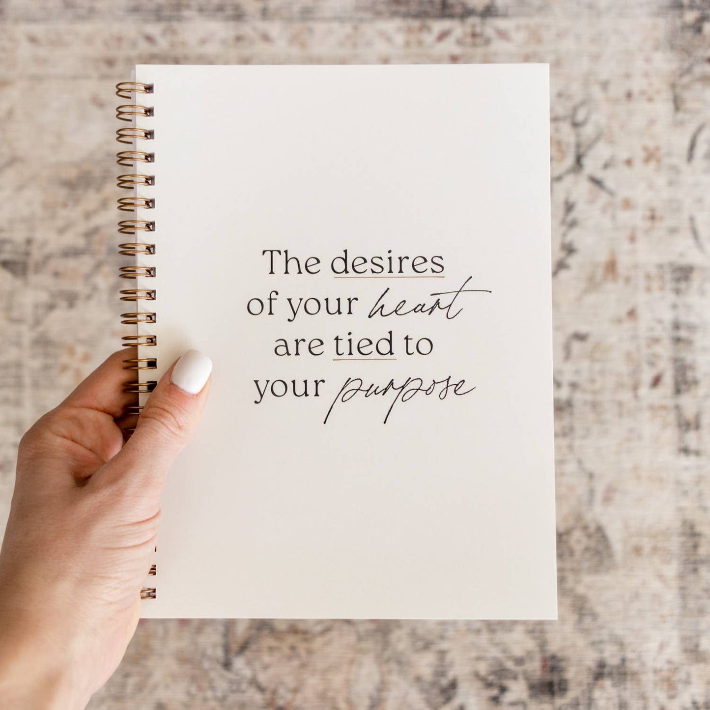The Anastasia Co - Desires of Your Heart Journal Notebook for Back to School