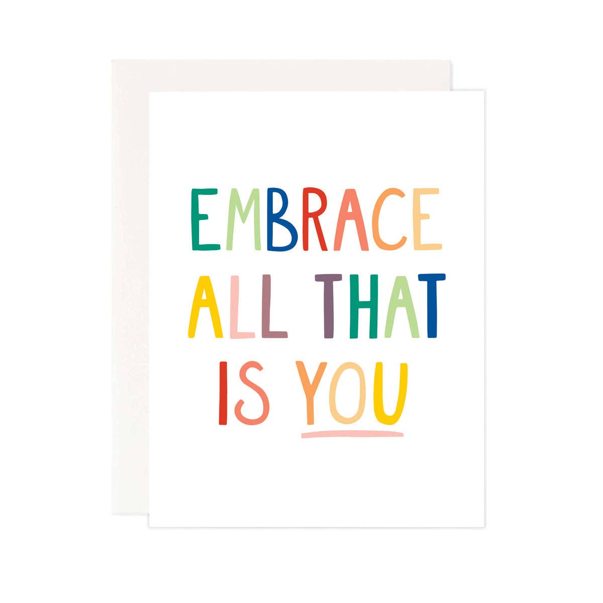 Pineapple Sundays Design Studio - Embrace All That is You Greeting Card