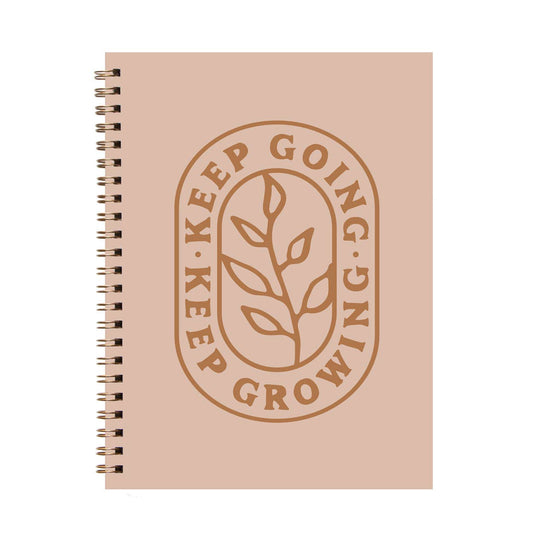 The Anastasia Co - Keep Going Keep Growing Journal Notebook for Back to School