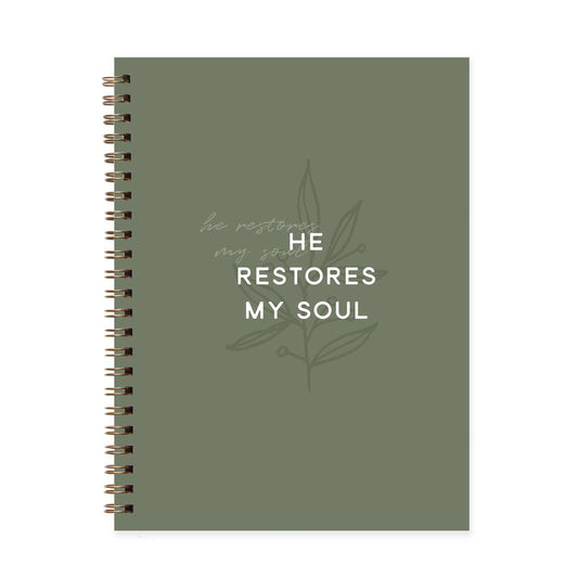 He Restores My Soul Journal